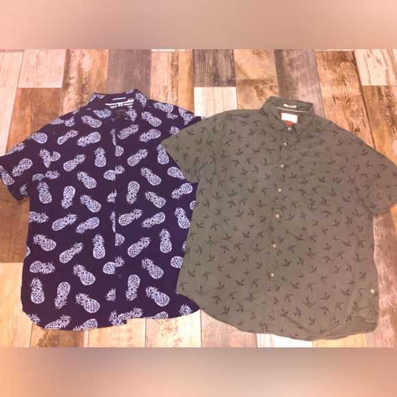 Men’s Printed button down shirts - Picture 1 of 7